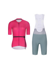 RIVANELLE maillot corto y pantalón corto - LOVELY - verde/rosa